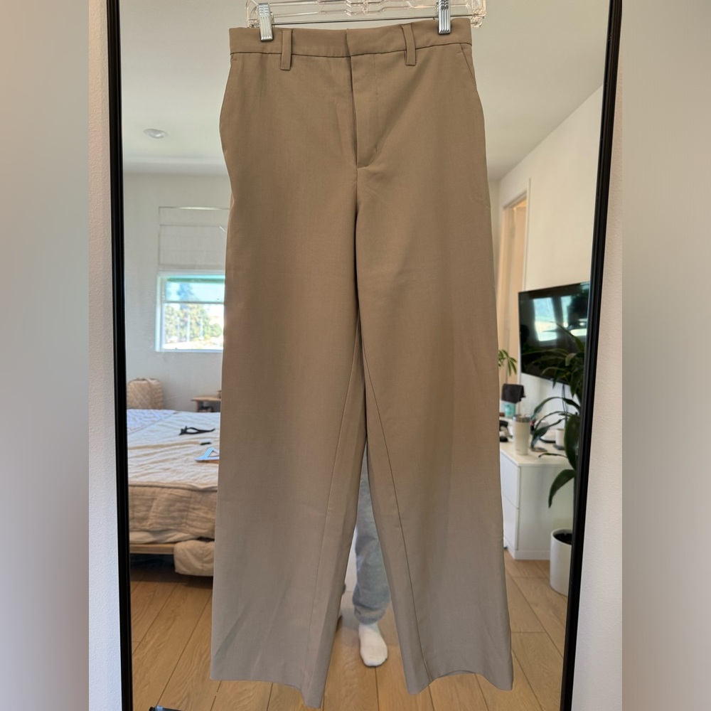 Beige Oak + Fort Pants - Relaxed flowy fit